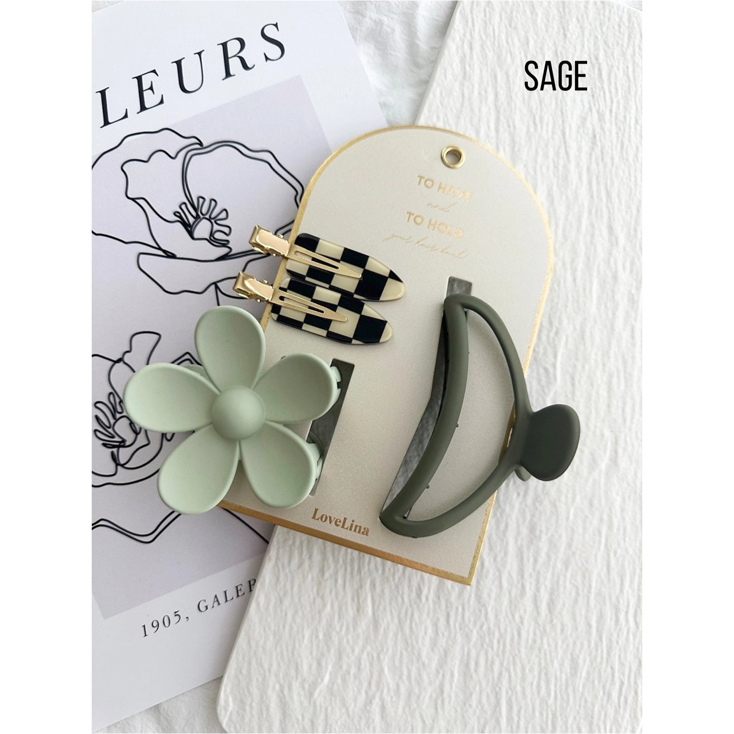 3-Pack Hair Clip