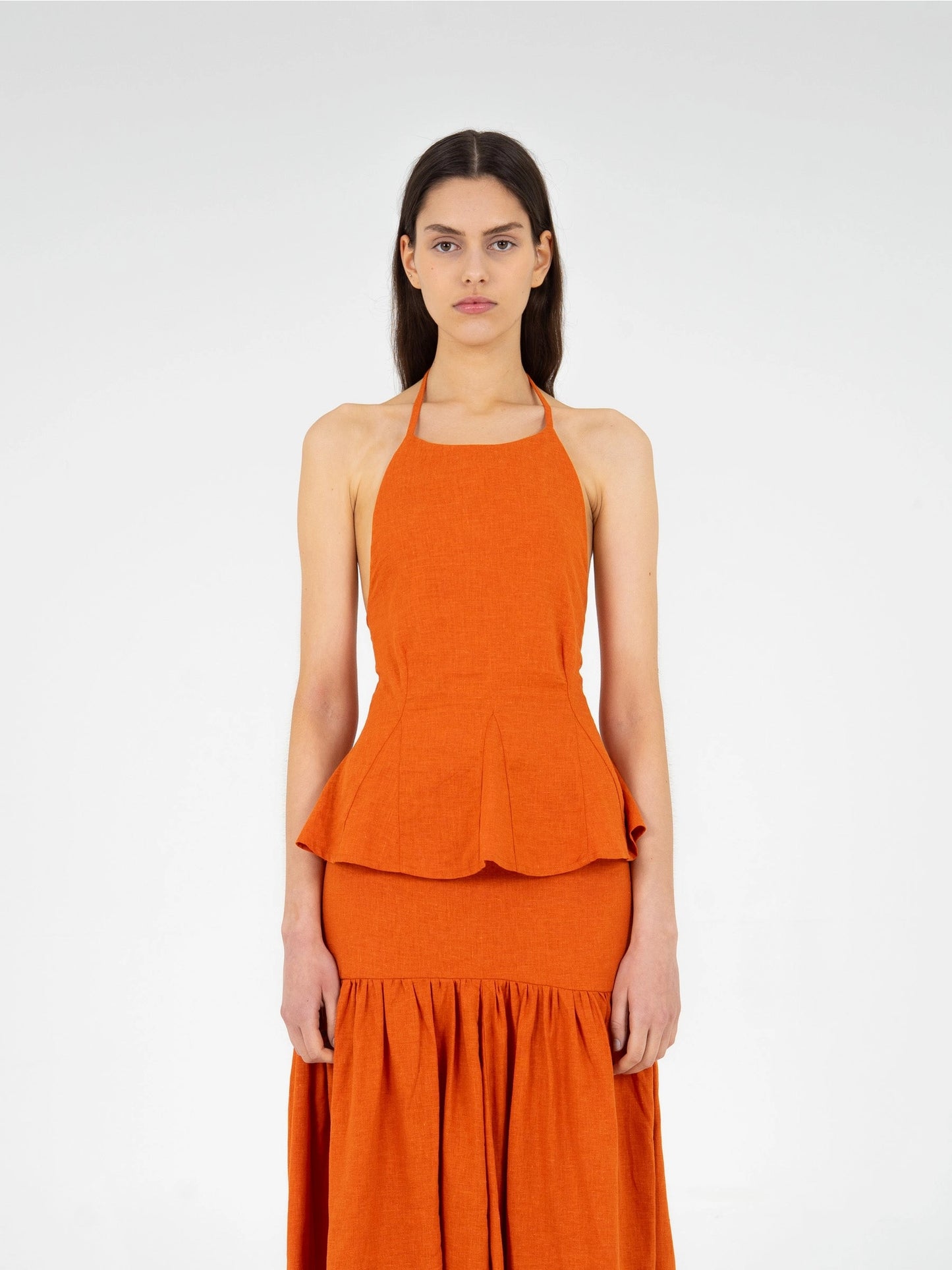 Leo Linen Top