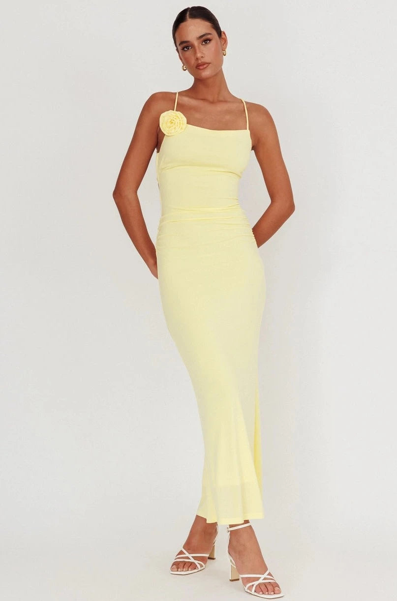 Lemon Maxi Dress shophermanas