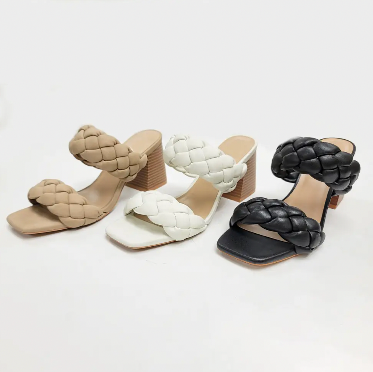 White Buggy Heels