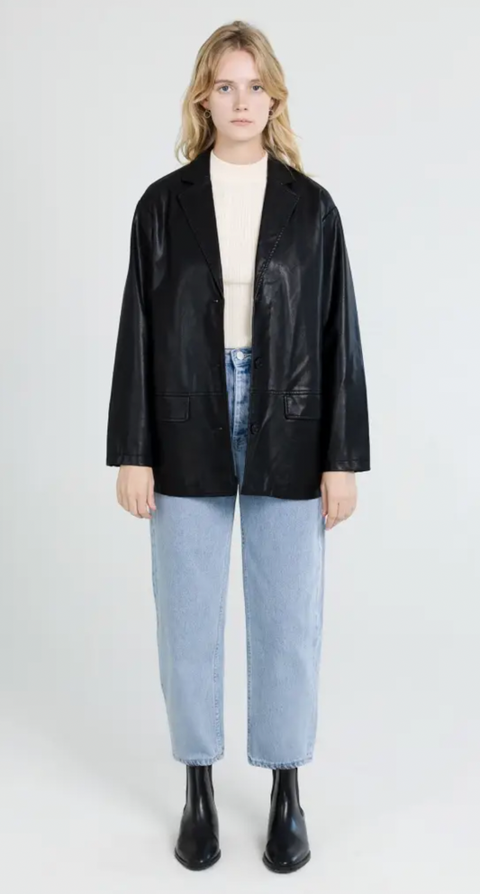 The Aubrie Leather Jacket