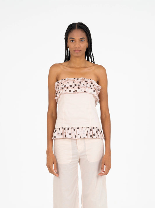 Noctis Polka Dot Top