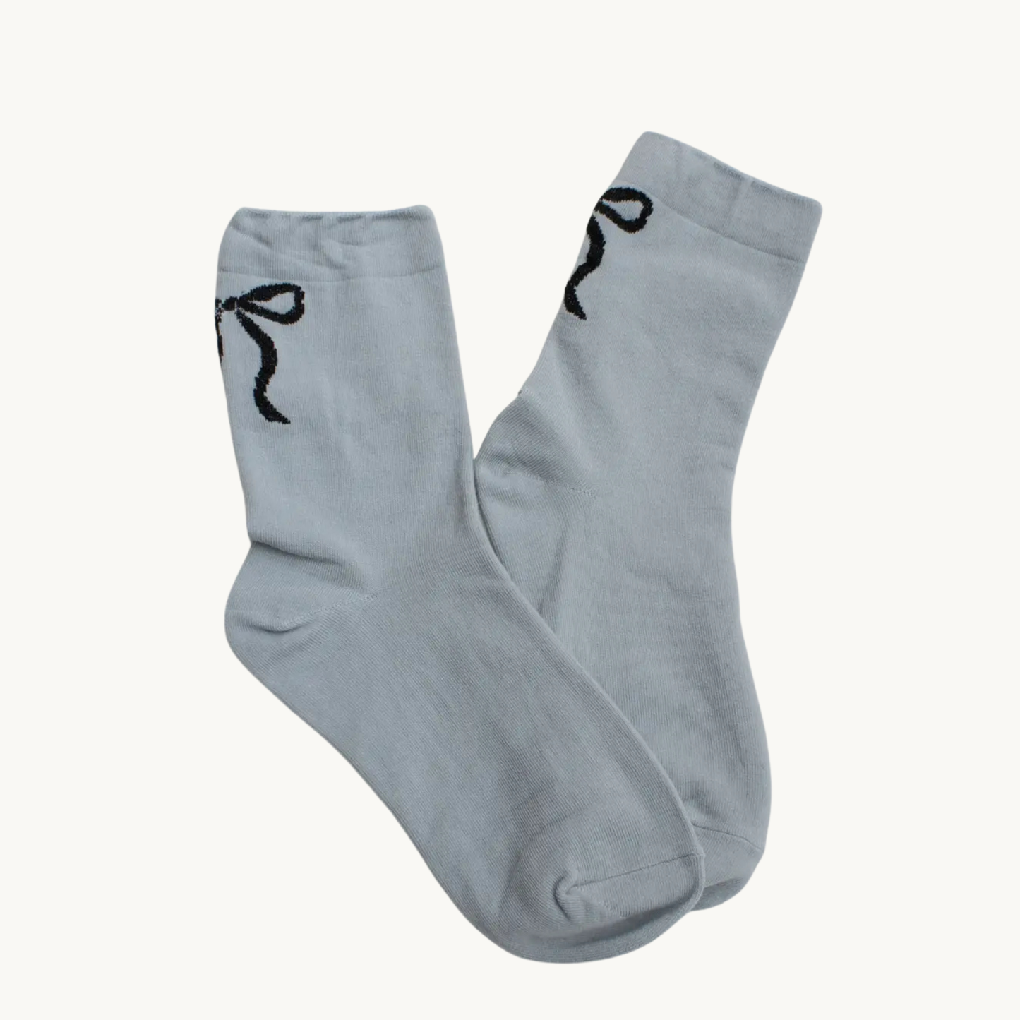 Ribbon Bow Casual Socks