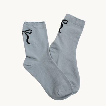 Ribbon Bow Casual Socks