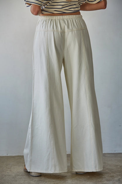 Cream Pants