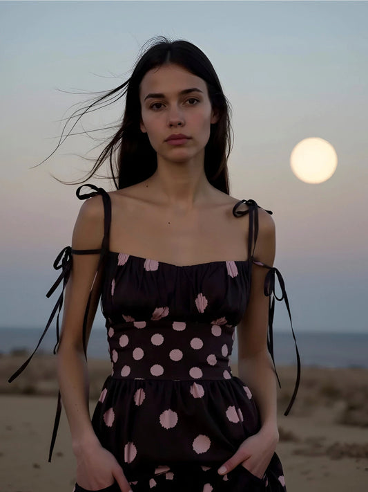Astra Polka Dot Top