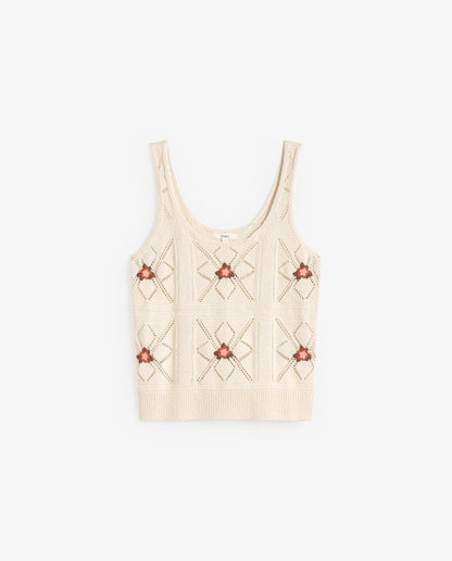 Crochet Bloom Top