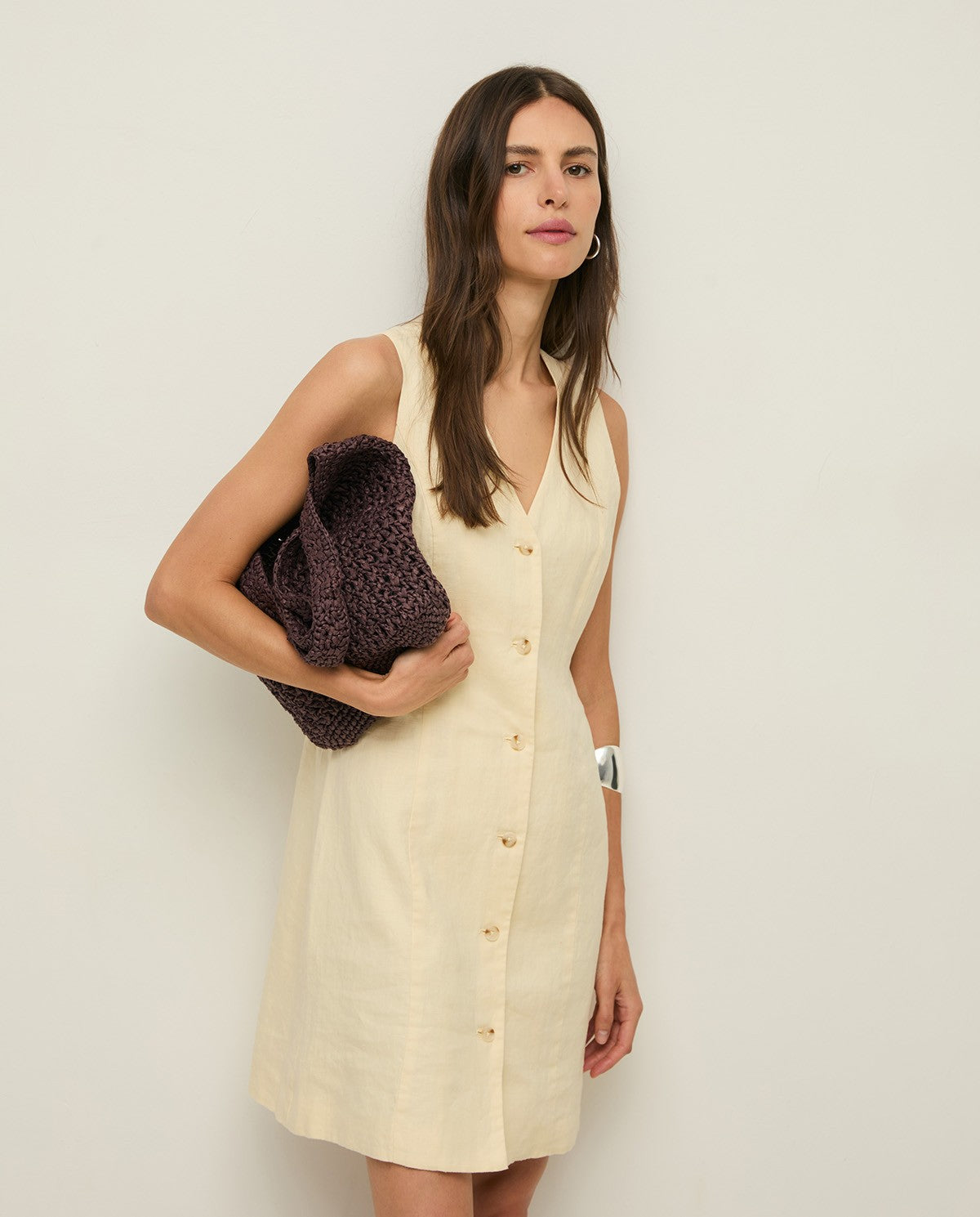 Handmade Plum Bag