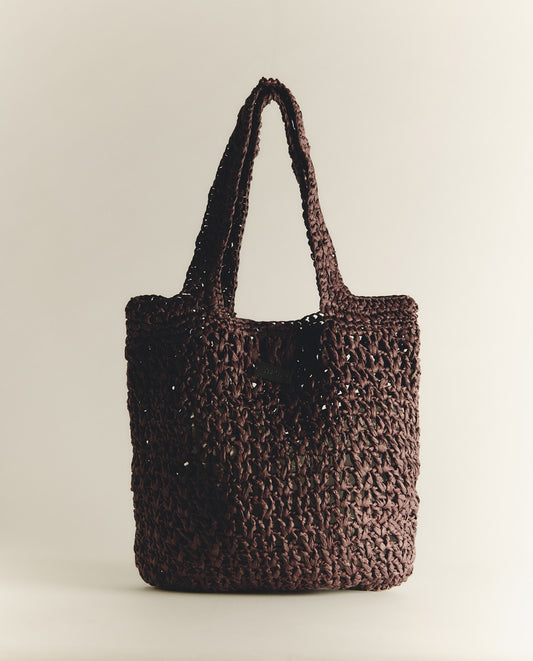 Handmade Plum Bag