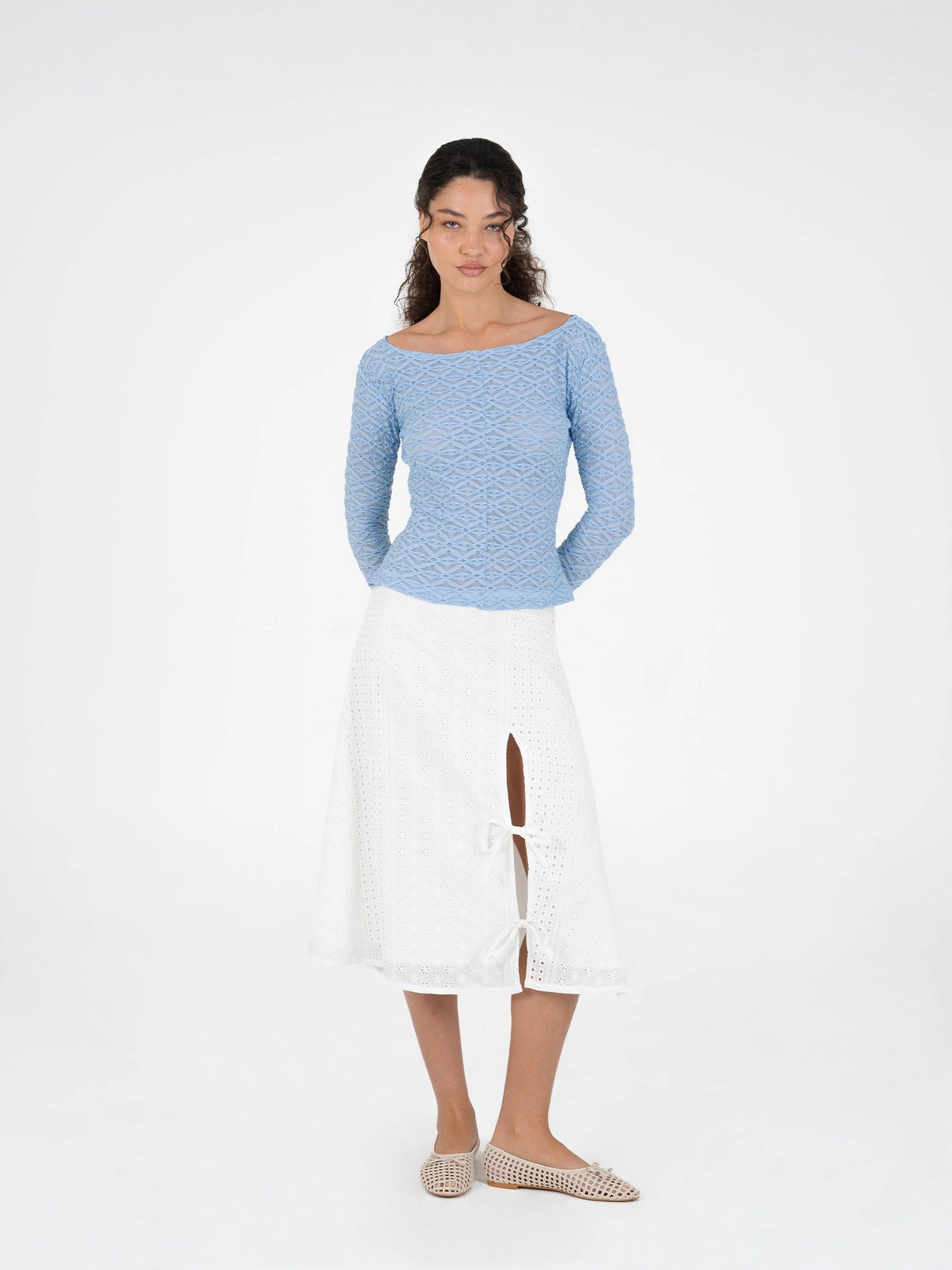 Empressa Textured Top