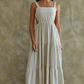 Lily Maxi Linen Dress