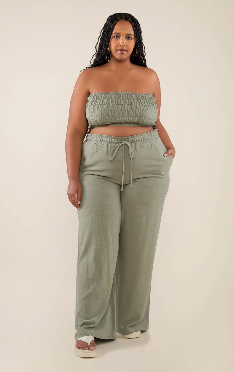 Cove Linen Pant - Plus Size