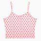 Strawberry Milkshake Pajama Tank Top