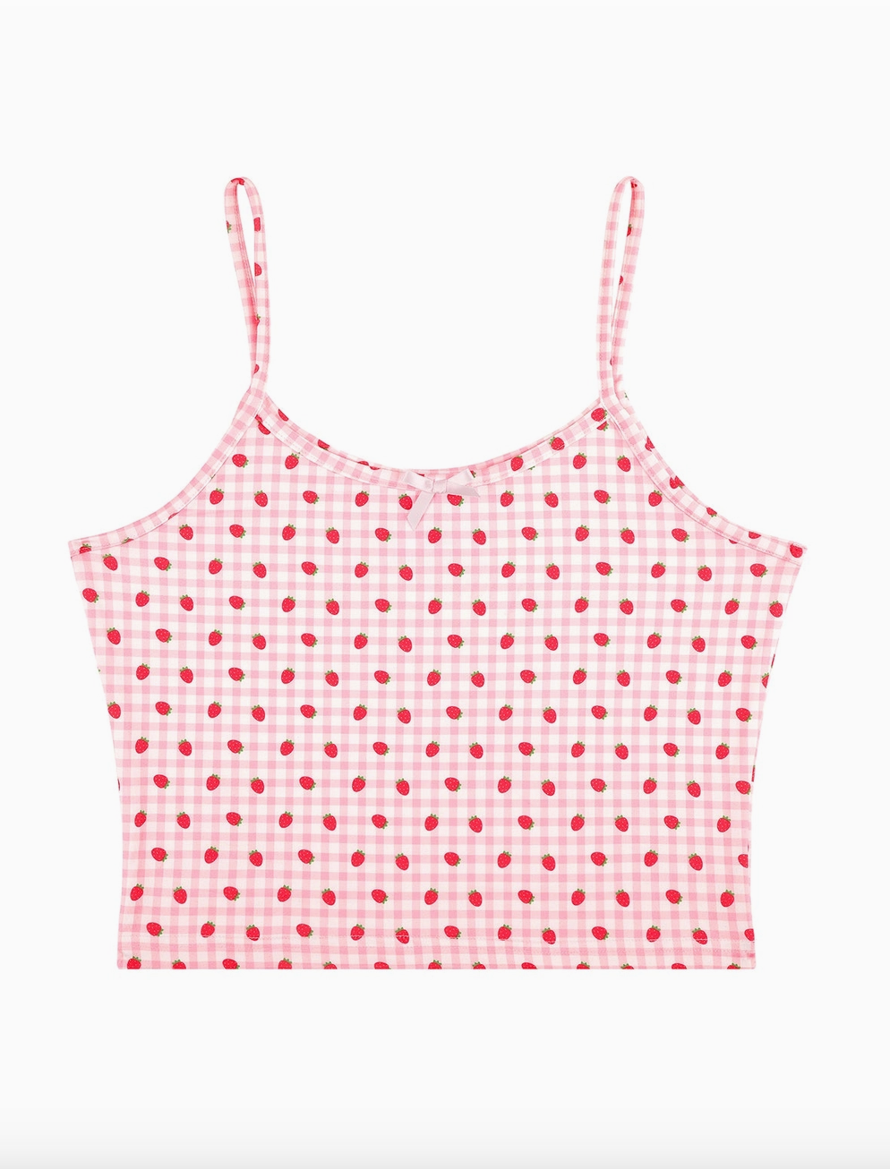 Strawberry Milkshake Pajama Tank Top