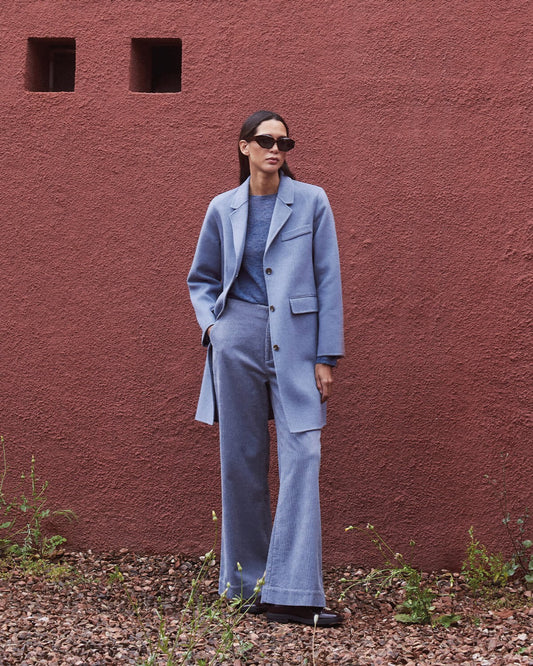 Corduroy Flared Trousers