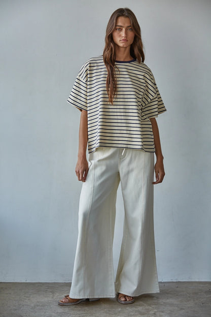 Cream Pants