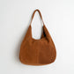 Cognac Suede Bolsos