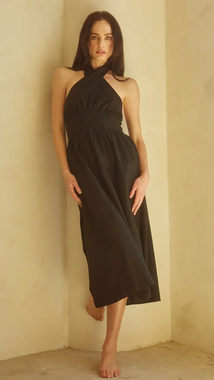 Silhouette Maxi Dress