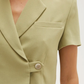 Gavin Cropped Short-Sleeve Blazer